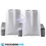 Front view of aluminium 3 side seal retort pouch for heat-resistant food packaging
