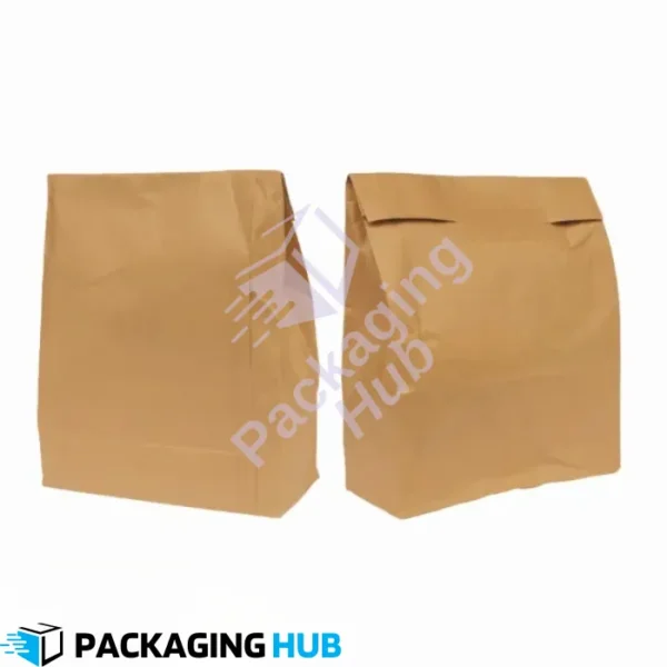 SOS paper bags without handle in small, medium, and large – kraft, recyclable packaging from Packaging