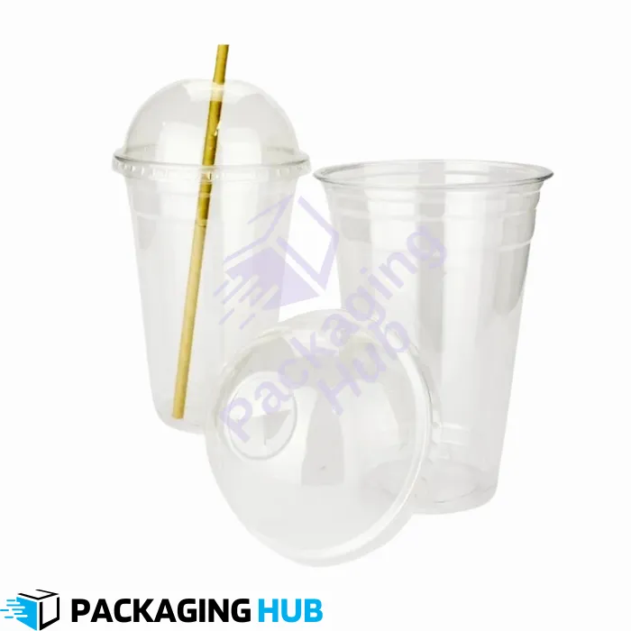 eco-friendly disposable drinkware for cold beverages.