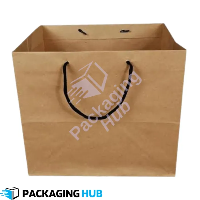 11x11x11 inch kraft paper bag for 10 inch Cake Boxes