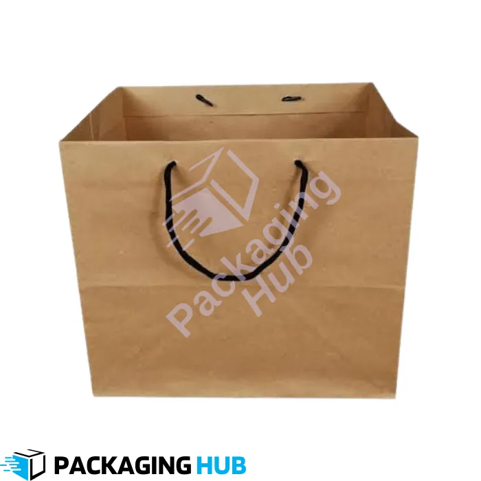7x7x7 inch kraft paper bag for 6 inch Cake Boxes