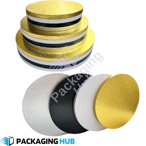 cake drum board with smooth plain finish for all cake types