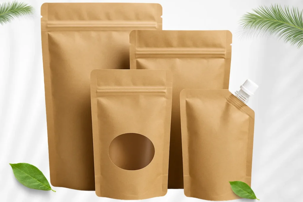 Kraft Stand Up Pouches in Pakistan