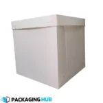 Cake Box 10x10x10 with Window – Packaging Hub Pakistan