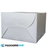 Premium quality 10x10x7.5 cake box featuring transparent window for professional bakery packaging