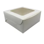 cake box 12x10x4 with window in Pakistan by Packaging Hub for bakery and custom cake packaging