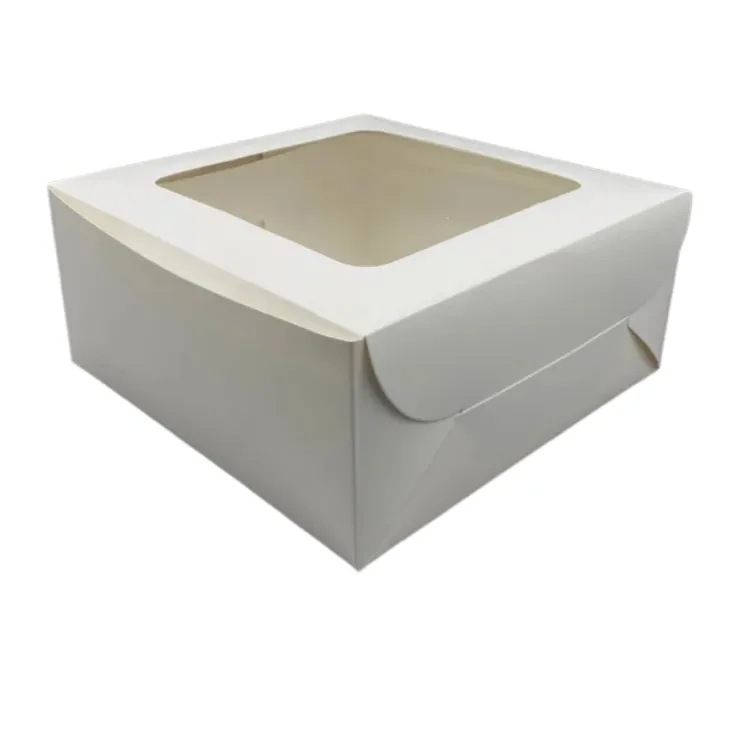 bakery cake box 12x10x4 with window Packaging Hub Pakistan wholesale cake packaging