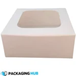 cake box 12x12x5 with window Packaging Hub Pakistan wholesale cake packaging